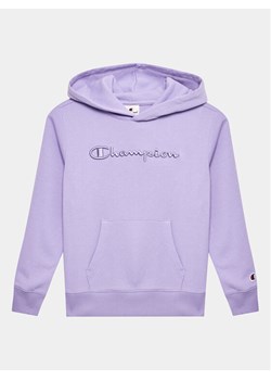 Champion Bluza Tonal Emboidery 404595 Fioletowy Regular Fit ze sklepu MODIVO w kategorii Bluzy dziewczęce - zdjęcie 182634820