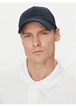 Calvin Klein Czapka z daszkiem K50K513015 Granatowy ze sklepu MODIVO w kategorii Czapki z daszkiem męskie - zdjęcie 182634832