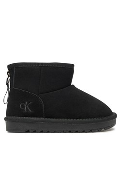 Calvin Klein Jeans Śniegowce Fur Boot V3A5-81036-0187 S Czarny ze sklepu MODIVO w kategorii Buty zimowe dziecięce - zdjęcie 182634864