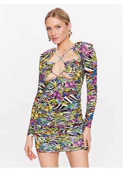 Just Cavalli Sukienka codzienna 74PBO916 Kolorowy Slim Fit ze sklepu MODIVO w kategorii Sukienki - zdjęcie 182634871