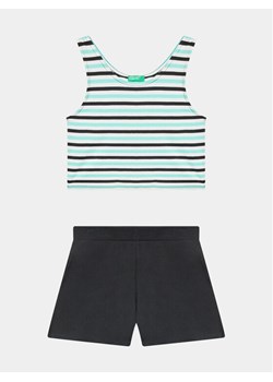 United Colors Of Benetton Komplet top i spodenki 3NVVCK008 Kolorowy Regular Fit ze sklepu MODIVO w kategorii Komplety dziewczęce - zdjęcie 182634894
