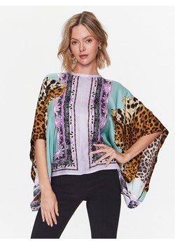 Just Cavalli Bluzka 74PBL233 Kolorowy Regular Fit ze sklepu MODIVO w kategorii Bluzki damskie - zdjęcie 182635134