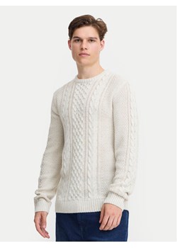 Blend Sweter 20717439 Écru Regular Fit ze sklepu MODIVO w kategorii Swetry męskie - zdjęcie 182635262