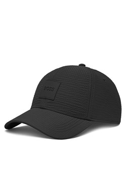 BOSS Czapka z daszkiem Zed-Seersucker 50539418 Czarny ze sklepu MODIVO w kategorii Czapki z daszkiem męskie - zdjęcie 182635270