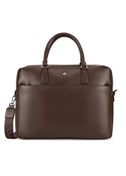 Beverly Hills Polo Club Torba na laptopa BHPC-L-016-07 Brązowy ze sklepu MODIVO w kategorii Torby na laptopa - zdjęcie 182635284