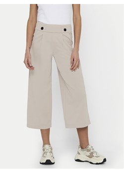 JDY Kuloty Geggo 15208417 Beżowy Wide Leg ze sklepu MODIVO w kategorii Spodnie damskie - zdjęcie 182635313