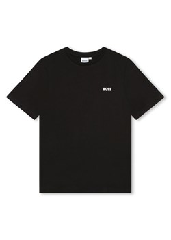 Boss T-Shirt J25P23 S Czarny Regular Fit ze sklepu MODIVO w kategorii T-shirty chłopięce - zdjęcie 182635441