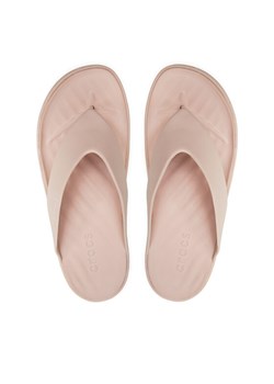 Crocs Japonki 209410 Beżowy ze sklepu MODIVO w kategorii Klapki damskie - zdjęcie 182635473