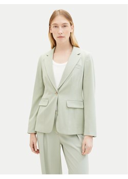 Tom Tailor Marynarka 1040327 Zielony Regular Fit ze sklepu MODIVO w kategorii Marynarki damskie - zdjęcie 182635562