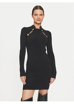 Marciano Guess Sukienka dzianinowa Chiara 4YGK73 5817Z Czarny Slim Fit ze sklepu MODIVO w kategorii Sukienki - zdjęcie 182635614
