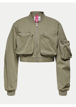 ONLY Kurtka bomber Saga 15336303 Zielony Regular Fit ze sklepu MODIVO w kategorii Kurtki damskie - zdjęcie 182635643