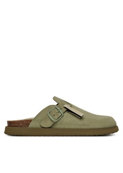 D.Franklin Klapki DFSH407002 Khaki ze sklepu MODIVO w kategorii Klapki damskie - zdjęcie 182635691