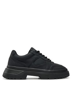 Guess Sneakersy Palermo Low FMFPLO ELE13 Czarny ze sklepu MODIVO w kategorii Buty sportowe męskie - zdjęcie 182635703