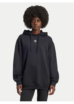 adidas Bluza Essentials IY9615 Czarny Oversize ze sklepu MODIVO w kategorii Bluzy damskie - zdjęcie 182635831