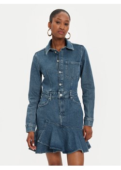 Karl Lagerfeld Jeans Sukienka jeansowa 245J1302 Niebieski Slim Fit ze sklepu MODIVO w kategorii Sukienki - zdjęcie 182635832