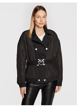 PINKO Kurtka przejściowa Crocchio 1J110W A0A2 Czarny Regular Fit ze sklepu MODIVO w kategorii Kurtki damskie - zdjęcie 182635900