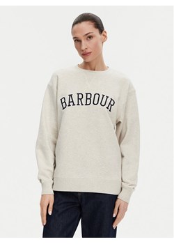 Barbour Bluza LOL0591WH71 Szary Regular Fit ze sklepu MODIVO w kategorii Bluzy damskie - zdjęcie 182635970
