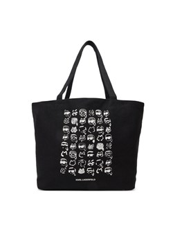 KARL LAGERFELD Torebka A2W50023 Czarny ze sklepu MODIVO w kategorii Torby Shopper bag - zdjęcie 182635974