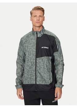 adidas Kurtka do biegania Terrex Trail Running IW9238 Zielony Regular Fit ze sklepu MODIVO w kategorii Kurtki męskie - zdjęcie 182635993