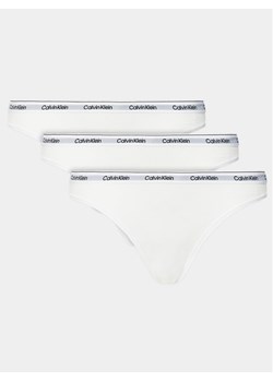 Calvin Klein Underwear Komplet 3 par fig klasycznych 000QD5207E Biały ze sklepu MODIVO w kategorii Majtki damskie - zdjęcie 182636034