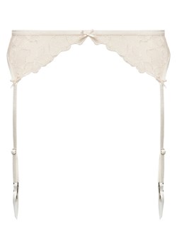 Hunkemöller Pas do pończoch Lauren 300906 Écru ze sklepu MODIVO w kategorii Akcesoria do bielizny - zdjęcie 182636042