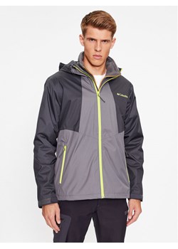 Columbia Kurtka przeciwdeszczowa Inner Limits™ II Jacket Szary Regular Fit ze sklepu MODIVO w kategorii Kurtki męskie - zdjęcie 182636111