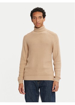 Jack&Jones Golf Cody 12262152 Beżowy Regular Fit ze sklepu MODIVO w kategorii Swetry męskie - zdjęcie 182636213