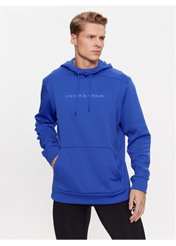 Under Armour Bluza Ua Armour Fleece Graphic Hd 1379744 Niebieski Loose Fit ze sklepu MODIVO w kategorii Bluzy męskie - zdjęcie 182636332