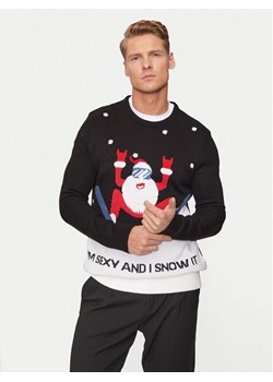 Only & Sons Sweter Xmas 22031170 Czarny Regular Fit ze sklepu MODIVO w kategorii Swetry męskie - zdjęcie 182636343