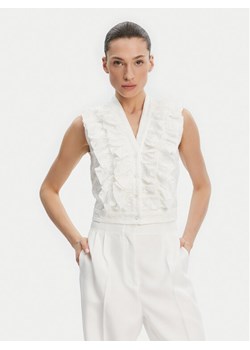 Liu Jo Bluzka WA5403 T4281 Biały Regular Fit ze sklepu MODIVO w kategorii Bluzki damskie - zdjęcie 182636344