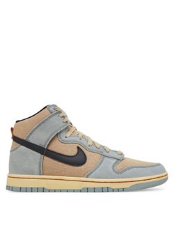 Nike Sneakersy Dunk Hi Retro SE FJ4191 Beżowy ze sklepu MODIVO w kategorii Buty sportowe męskie - zdjęcie 182636371