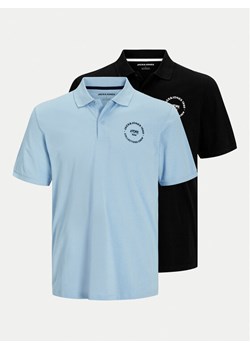 Jack&Jones Komplet 2 koszulek polo Simon 12276428 Kolorowy Regular Fit ze sklepu MODIVO w kategorii T-shirty męskie - zdjęcie 182636450