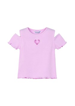 Mayoral T-Shirt 3005 Różowy Slim Fit ze sklepu MODIVO w kategorii Bluzki dziewczęce - zdjęcie 182636561