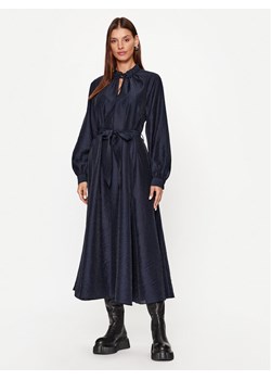 Samsøe Samsøe Sukienka codzienna Karookhi F23300050 Granatowy Regular Fit ze sklepu MODIVO w kategorii Sukienki - zdjęcie 182636634