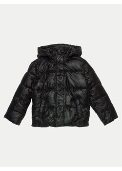 Guess Kurtka z imitacji skóry J4BL02 WGIW0 Czarny Regular Fit ze sklepu MODIVO w kategorii Kurtki chłopięce - zdjęcie 182636641