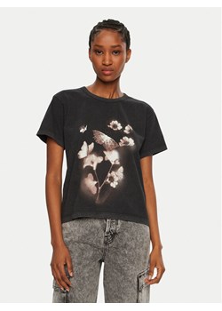 HUGO T-Shirt Destrel 50534246 Czarny Regular Fit ze sklepu MODIVO w kategorii Bluzki damskie - zdjęcie 182636692