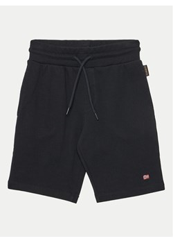 Napapijri Szorty sportowe Nalis NP0A4HK50411 S Czarny Regular Fit ze sklepu MODIVO w kategorii Spodenki chłopięce - zdjęcie 182636750