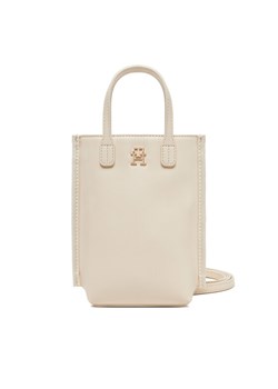 Tommy Hilfiger Torebka na telefon Th Distinct Phone Pouch AW0AW17402 Beżowy ze sklepu MODIVO w kategorii Etui - zdjęcie 182636830
