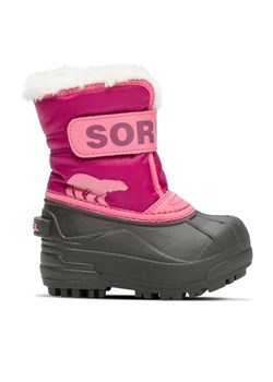Sorel Śniegowce Snow Commander™ 2114102652 Różowy ze sklepu MODIVO w kategorii Buty zimowe dziecięce - zdjęcie 182636851