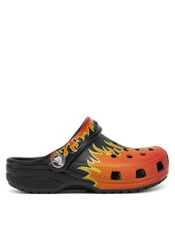 Crocs Klapki Classic Flames Clog K 210993 Pomarańczowy ze sklepu MODIVO w kategorii Klapki dziecięce - zdjęcie 182636873