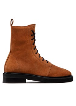 Simple Botki SL-34-02-000075 Brązowy ze sklepu MODIVO w kategorii Botki - zdjęcie 182636940