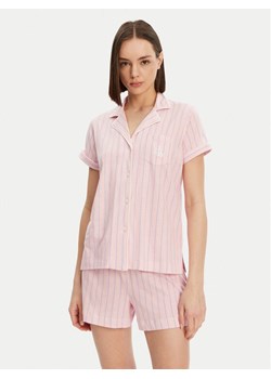 LAUREN RALPH LAUREN Piżama ILN12421 Różowy Regular Fit ze sklepu MODIVO w kategorii Piżamy damskie - zdjęcie 182636952
