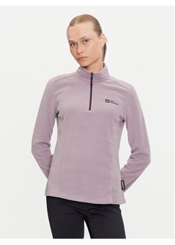 Jack Wolfskin Polar Taunus 1709532 Fioletowy Regular Fit ze sklepu MODIVO w kategorii Bluzy damskie - zdjęcie 182637014