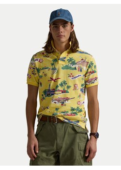 Polo Ralph Lauren Polo 710963485001 Żółty Custom Slim Fit - id: 0000305000927 - marki Polo Ralph Lauren - 182637032 Polo Ralph Lauren Polo 710963485001 Żółty Custom Slim Fit ze sklepu MODIVO w kategorii T-shirty męskie - zdjęcie 182637032