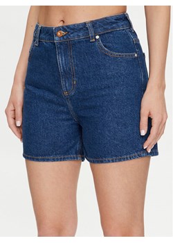 Mustang Szorty jeansowe Charlotte 1015220 Granatowy Comfort Fit ze sklepu MODIVO w kategorii Szorty - zdjęcie 182637060