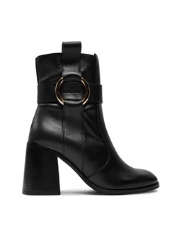 See By Chloé Botki Zelda SB43001A Czarny ze sklepu MODIVO w kategorii Botki - zdjęcie 182637080