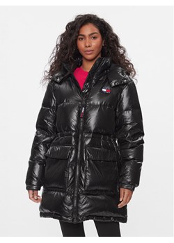 Tommy Jeans Kurtka puchowa Alaska DW0DW16573 Czarny Regular Fit ze sklepu MODIVO w kategorii Kurtki damskie - zdjęcie 182637113