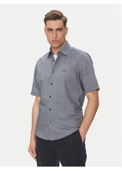 BOSS Koszula Rash_2 50537332 Granatowy Regular Fit ze sklepu MODIVO w kategorii Koszule męskie - zdjęcie 182637141
