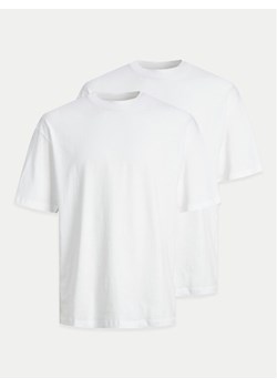 Jack&Jones Komplet 2 t-shirtów Bradley 12264845 Biały Wide Fit ze sklepu MODIVO w kategorii T-shirty męskie - zdjęcie 182637192