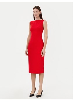 Calvin Klein Sukienka koktajlowa K20K208140 Czerwony Slim Fit ze sklepu MODIVO w kategorii Sukienki - zdjęcie 182637273